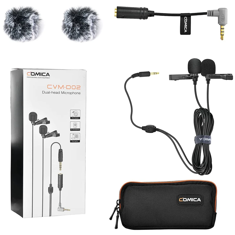 میکروفن یقه ای کامیکا مدل CVM-D02 9 میکروفن یقه ای کامیکا مدل CVM-D02