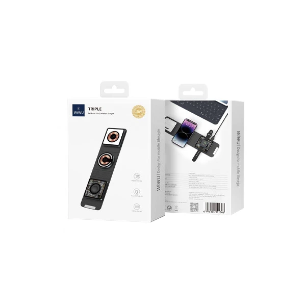 شارژر بی سیم ویوو مدل Wi-W001 توان 15 وات 4 شارژر بی سیم ویوو مدل Wi-W001 توان 15 وات