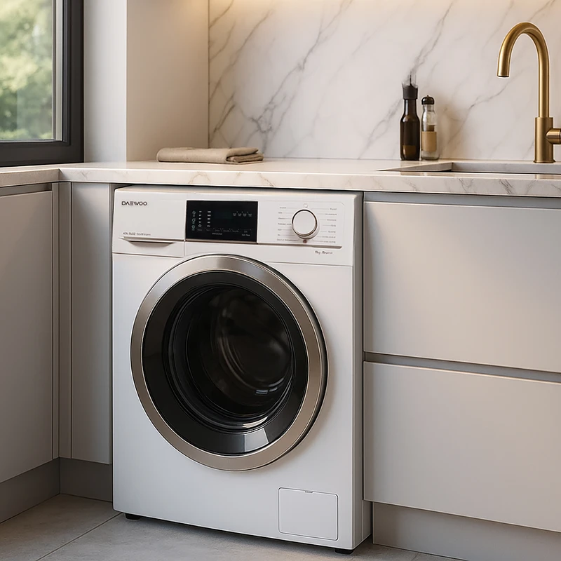 ماشین لباسشویی دوو 8 کیلویی مدل LM-840W 4 ماشین لباسشویی دوو 8 کیلویی مدل LM-840W