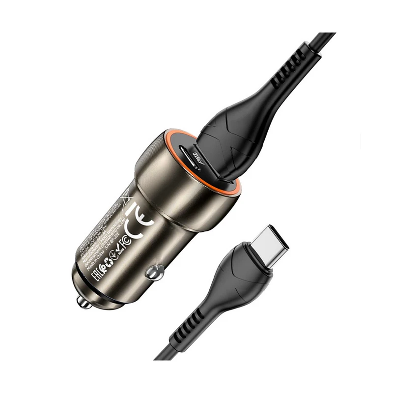 شارژر فندکی هوکو 20 وات مدل Z46A به همراه کابل تایپ سی 5 شارژر فندکی هوکو 20 وات مدل Z46A به همراه کابل تایپ سی