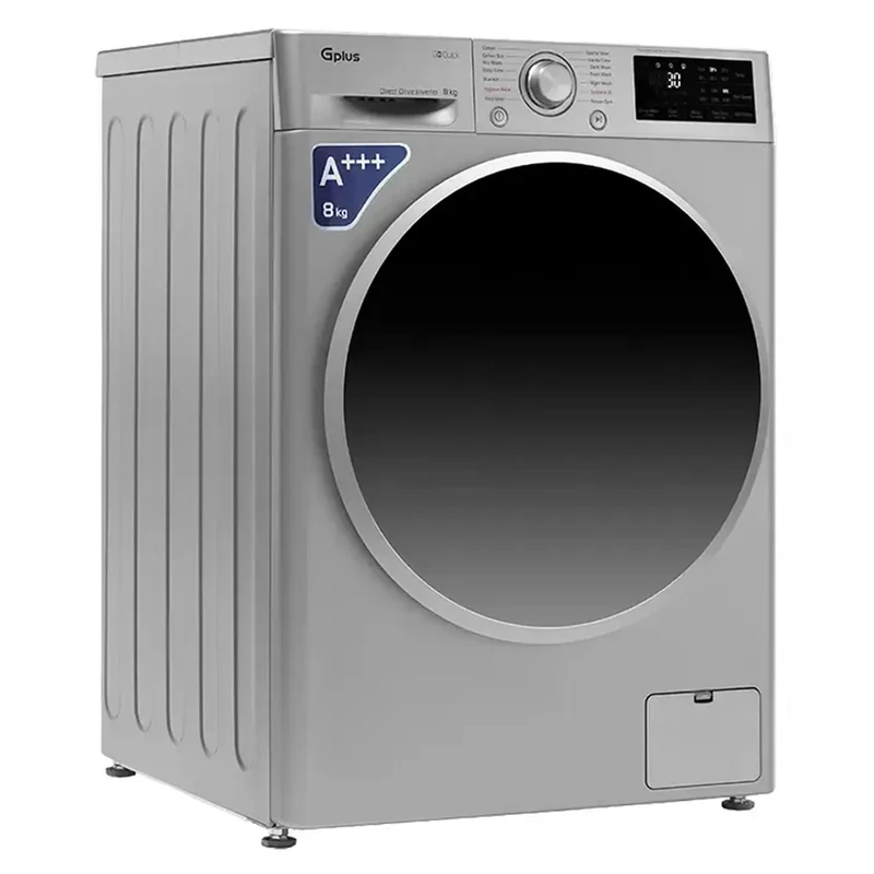 ماشین لباسشویی جی پلاس 8 کیلویی مدل GWM-R87S 7 ماشین لباسشویی جی پلاس 8 کیلویی مدل GWM-R87S