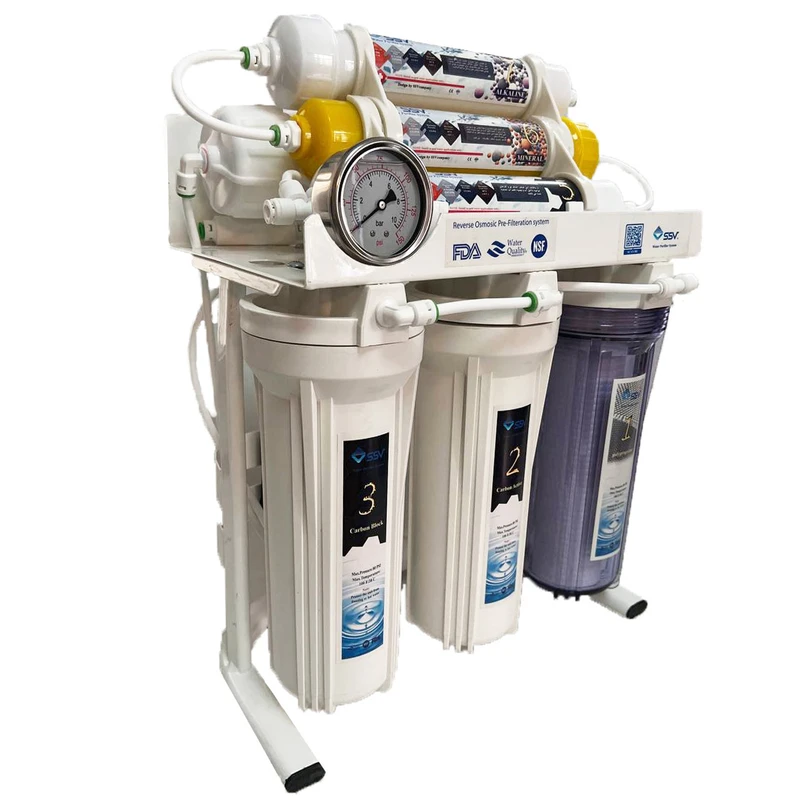 دستگاه تصفیه کننده آب اس اس وی مدل UltraPro C X1000 به همراه فیلتر 8 دستگاه تصفیه کننده آب اس اس وی مدل UltraPro C X1000 به همراه فیلتر