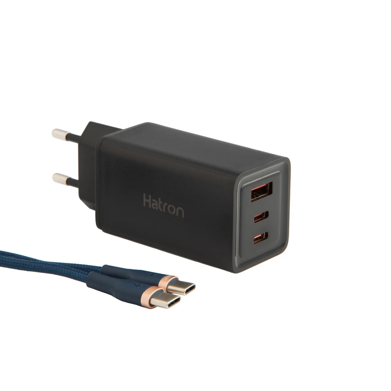 شارژر دیواری هترون مدل HWC 3651 PQ GaN توان 65 وات 6 شارژر دیواری هترون مدل HWC 3651 PQ GaN توان 65 وات