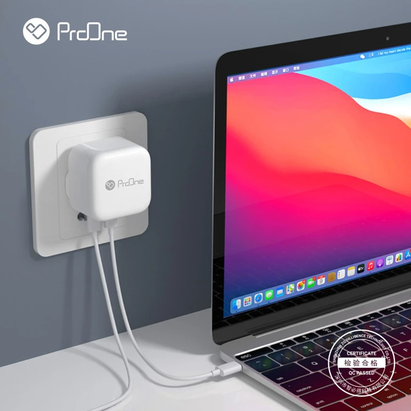 شارژر دیواری 40وات پرووان مدل PWC580 4 شارژر دیواری 40وات پرووان مدل PWC580