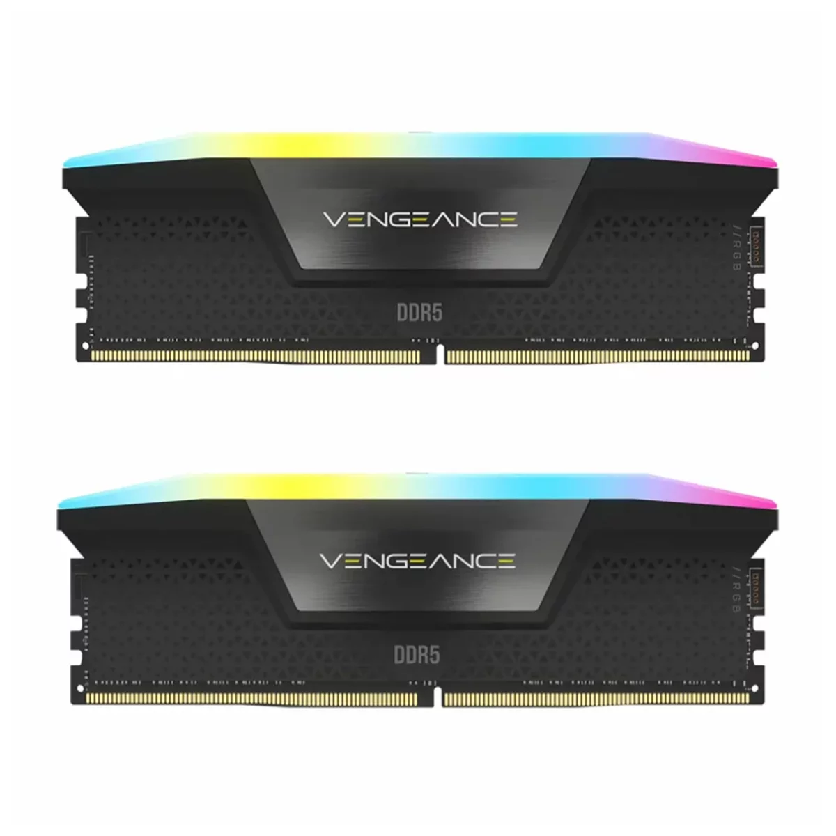رم کامپیوتر DDR5 دو کاناله 5600 مگاهرتز CL40 کورسیر مدل VENGEANCE RGB ظرفیت 96 گیگابایت 3 رم کامپیوتر DDR5 دو کاناله 5600 مگاهرتز CL40 کورسیر مدل VENGEANCE RGB ظرفیت 96 گیگابایت