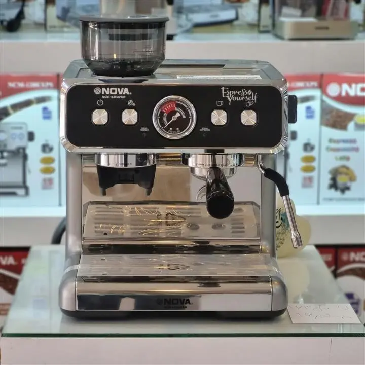 اسپرسو ساز نوا مدل NCM-163EXPGR 4 اسپرسو ساز نوا مدل NCM-163EXPGR