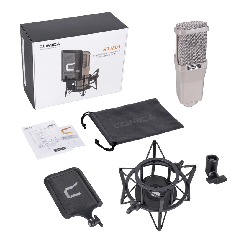 میکروفن استودیویی کامیکا مدل STM01 9 میکروفن استودیویی کامیکا مدل STM01