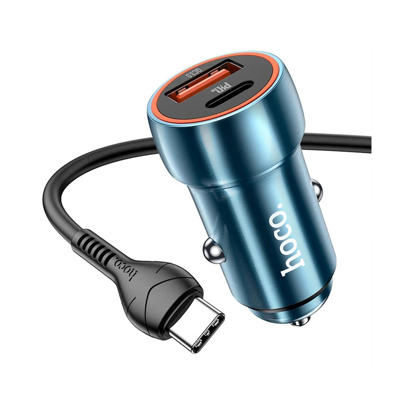 شارژر فندکی هوکو 20 وات مدل Z46A به همراه کابل تایپ سی 6 شارژر فندکی هوکو 20 وات مدل Z46A به همراه کابل تایپ سی