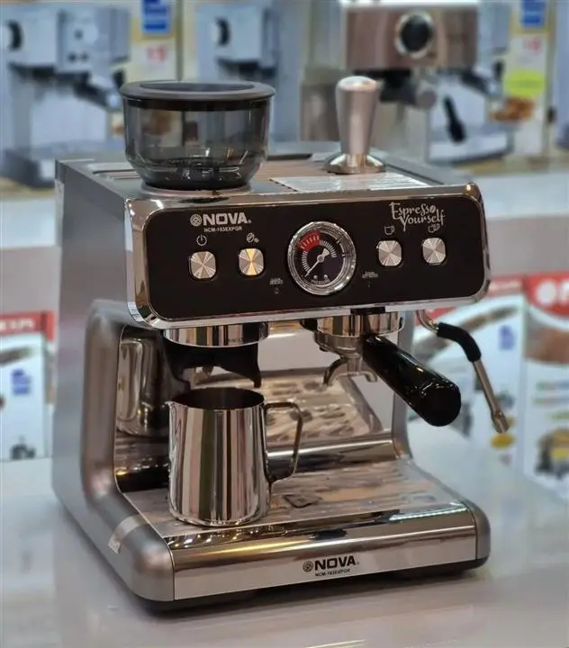 اسپرسو ساز نوا مدل NCM-163EXPGR 5 اسپرسو ساز نوا مدل NCM-163EXPGR