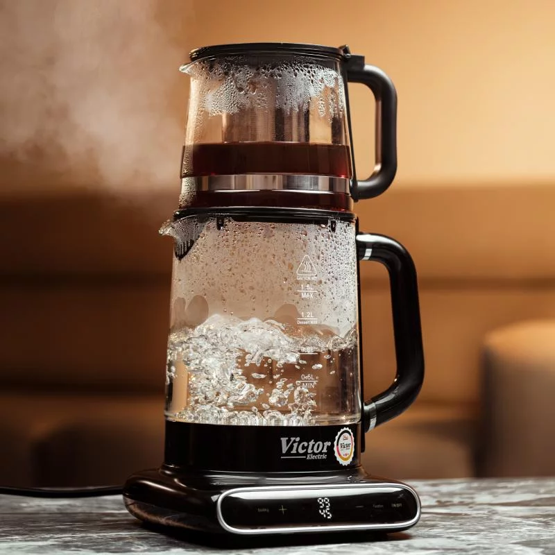 چای ساز ویکتور مدل VK-9101TM 8 چای ساز ویکتور مدل VK-9101TM