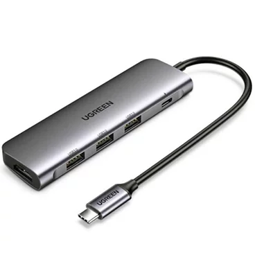 هاب USB-C یوگرین 5 پورت CM136 مدل 50209 3 هاب USB-C یوگرین 5 پورت CM136 مدل 50209