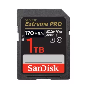 کارت حافظه SDXC سن دیسک مدل Extreme Pro V30 کلاس 10 استاندارد UHS-I U3 سرعت 170mbps ظرفیت 1 ترابایت