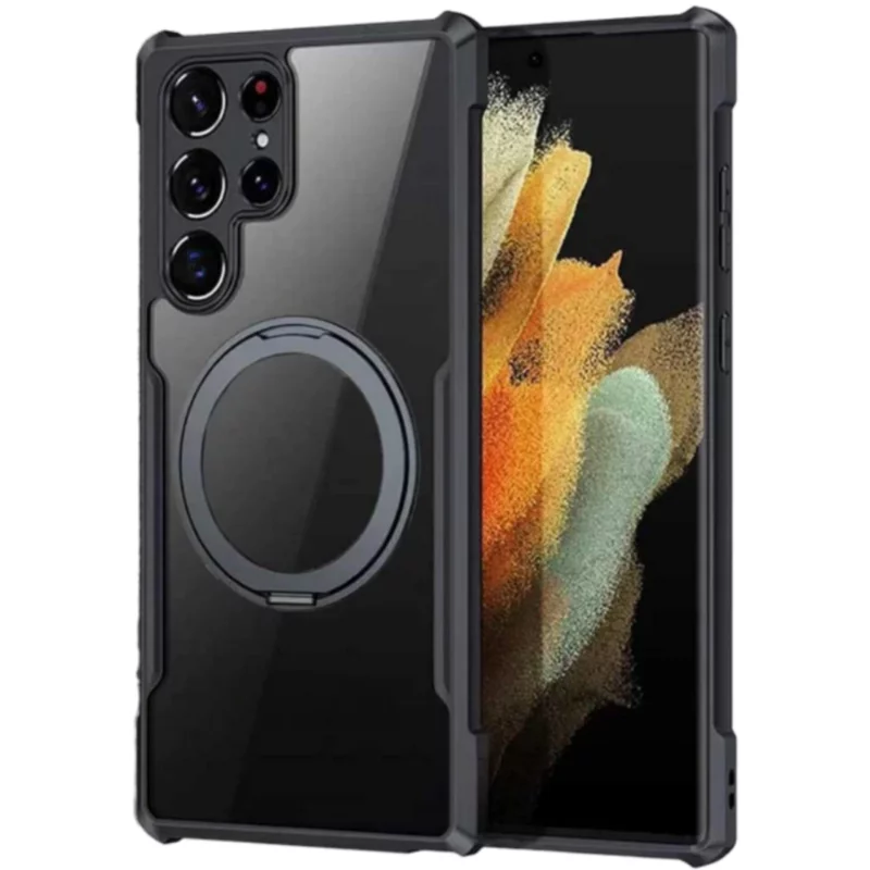 کاور گوشی سامسونگ Galaxy S23 Ultra زیفرند مدل Xundd Rotating 360 Magnetic 3 کاور گوشی سامسونگ Galaxy S23 Ultra زیفرند مدل Xundd Rotating 360 Magnetic