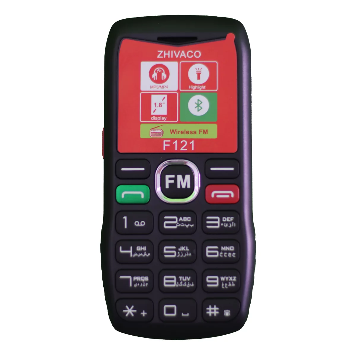 گوشی موبایل ژیواکو مدل F121 ظرفیت 32 مگابایت دو سیم کارت 3 گوشی موبایل ژیواکو مدل F121 ظرفیت 32 مگابایت دو سیم کارت