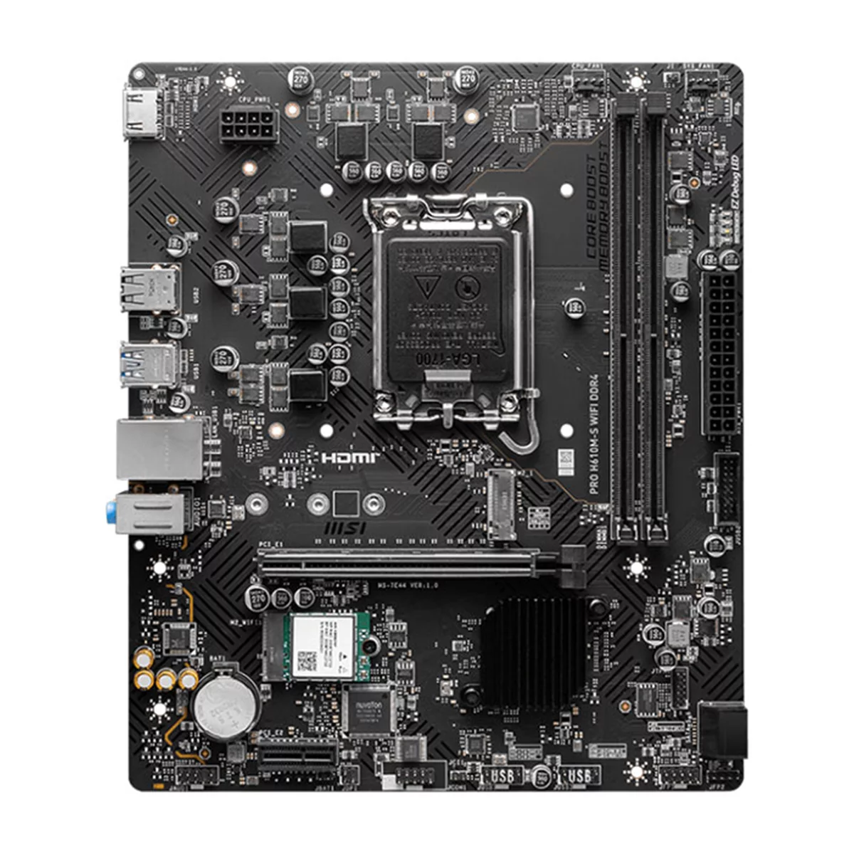 مادربرد ام اس آی مدل PRO H610M-S DDR4 3 مادربرد ام اس آی مدل PRO H610M-S DDR4