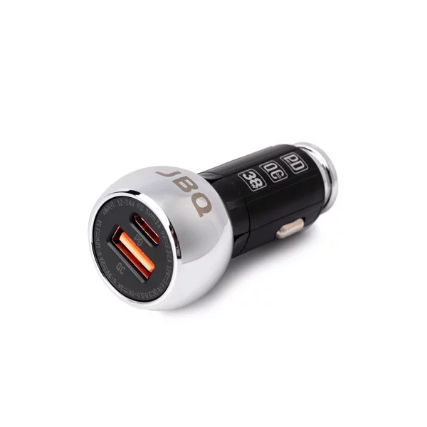 شارژر فندکی جی بی کیو مدل C-1 توان 38 وات 3 شارژر فندکی جی بی کیو مدل C-1 توان 38 وات