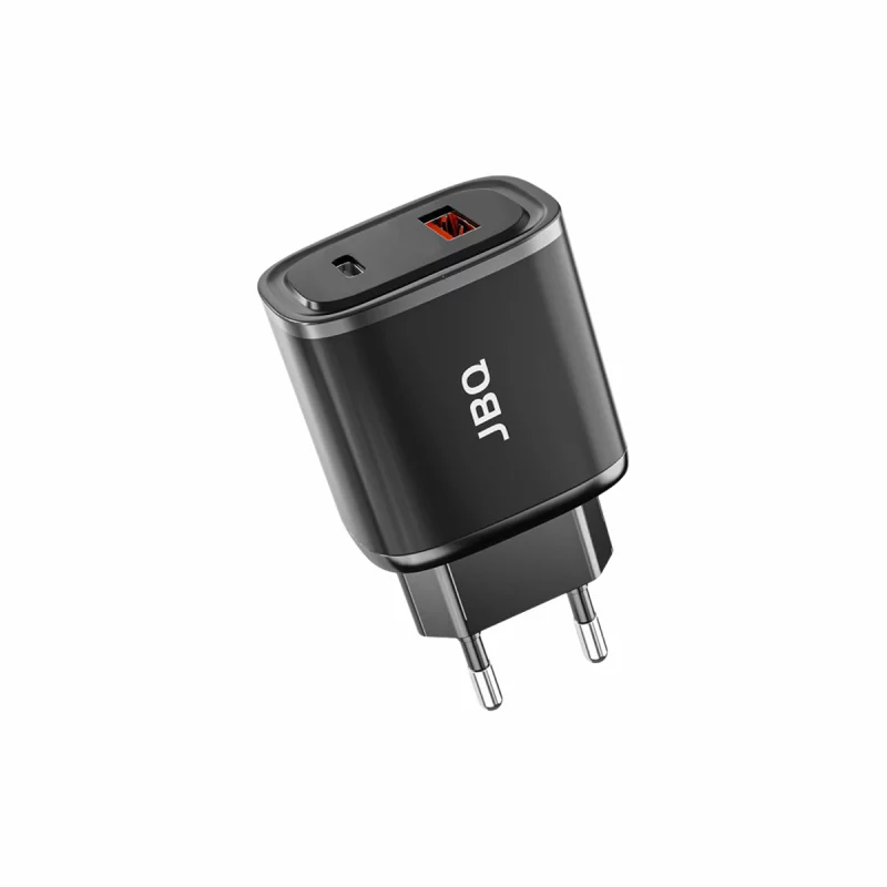 شارژر دیواری جی بی کیو مدل HC-NP20 L توان 20 وات به همره کابل لایتنینگ 3 شارژر دیواری جی بی کیو مدل HC-NP20 L توان 20 وات به همره کابل لایتنینگ