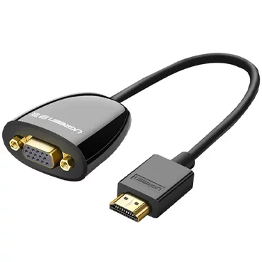 مبدل HDMI به VGA یوگرین MM105 مدل 40253 طول 0.16 متر 3 مبدل HDMI به VGA یوگرین MM105 مدل 40253 طول 0.16 متر