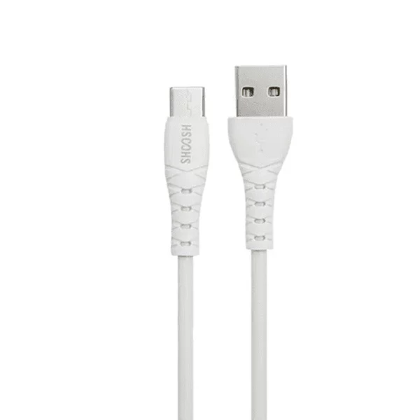 کابل تایپ سی شوش مدل SH101C طول 1 متر 3 کابل تایپ سی شوش مدل SH101C طول 1 متر