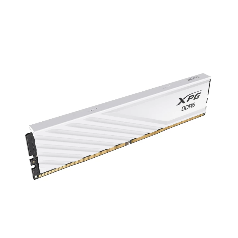 رم دسکتاپ DDR5 دو کاناله 5600 مگاهرتز CL46 ایکس پی جی مدل LANCER BLADE WHITE ظرفیت 32 گیگابایت 3 رم دسکتاپ DDR5 دو کاناله 5600 مگاهرتز CL46 ایکس پی جی مدل LANCER BLADE WHITE ظرفیت 32 گیگابایت