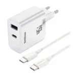 شارژر دیواری سیکنای مدل GRN-6T-EU توان 45 وات همراه کابل دو سر تایپ سی 13 color image TLP 119041 ffffff 6abee636 805e 469e 9c8b 5c15acd64193