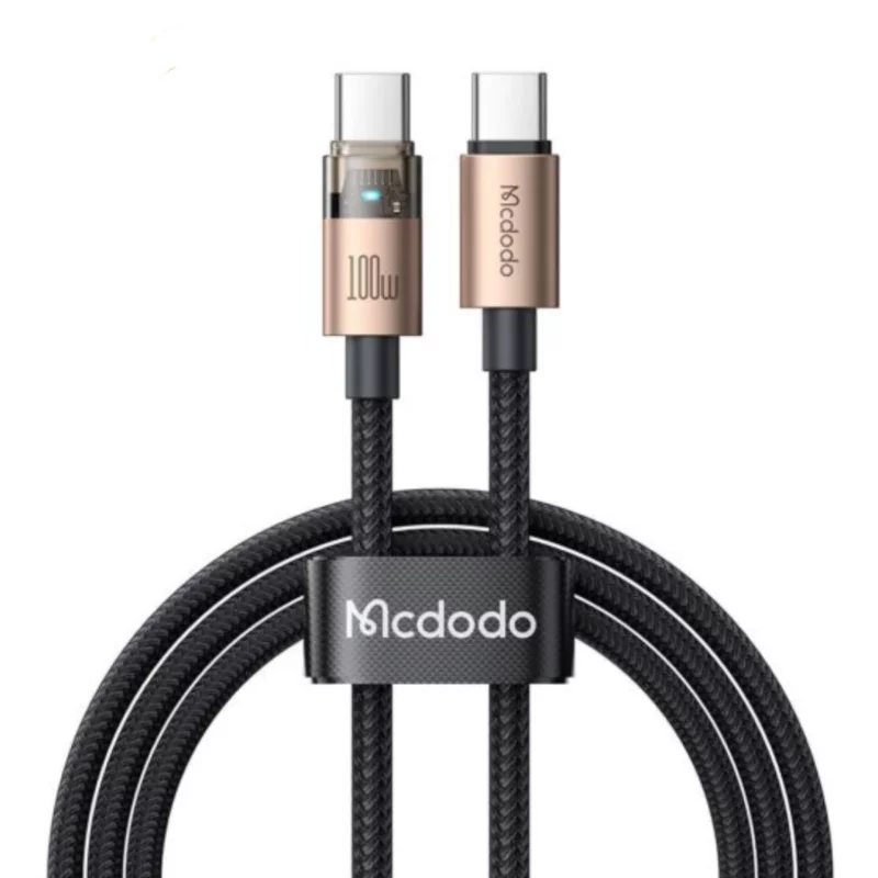 کابل دو سر تایپ سی مک دودو مدل ca-558 100W طول 1.2متر 3 کابل دو سر تایپ سی مک دودو مدل ca-558 100W طول 1.2متر