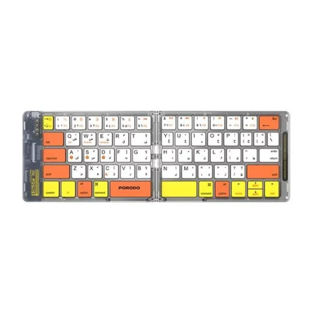 کیبورد بی سیم پرودو مدل Crystal Shell PD-ETK03 3 کیبورد بی سیم پرودو مدل Crystal Shell PD-ETK03