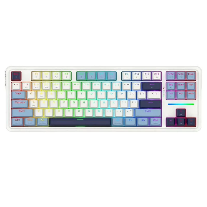 کیبورد گیمینگ ردراگون مدل K728WBB PRO RGB 3 کیبورد گیمینگ ردراگون مدل K728WBB PRO RGB