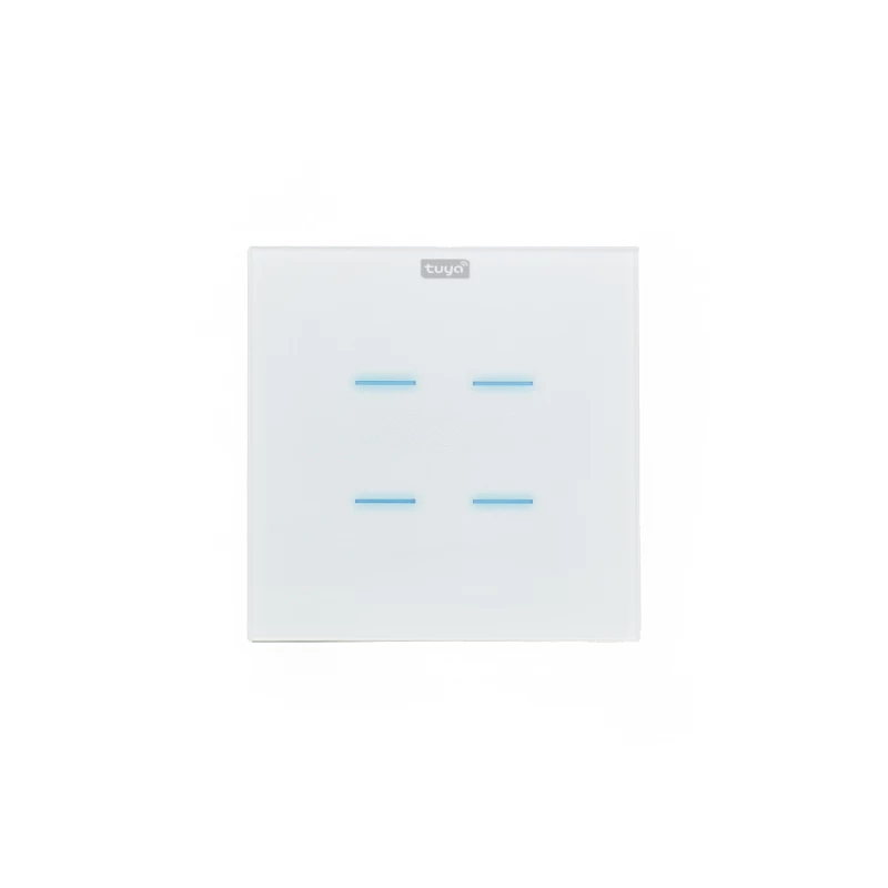 کلید هوشمند تویا مدل چهار پل طرح خط Wi Fi 3 کلید هوشمند تویا مدل چهار پل طرح خط Wi Fi