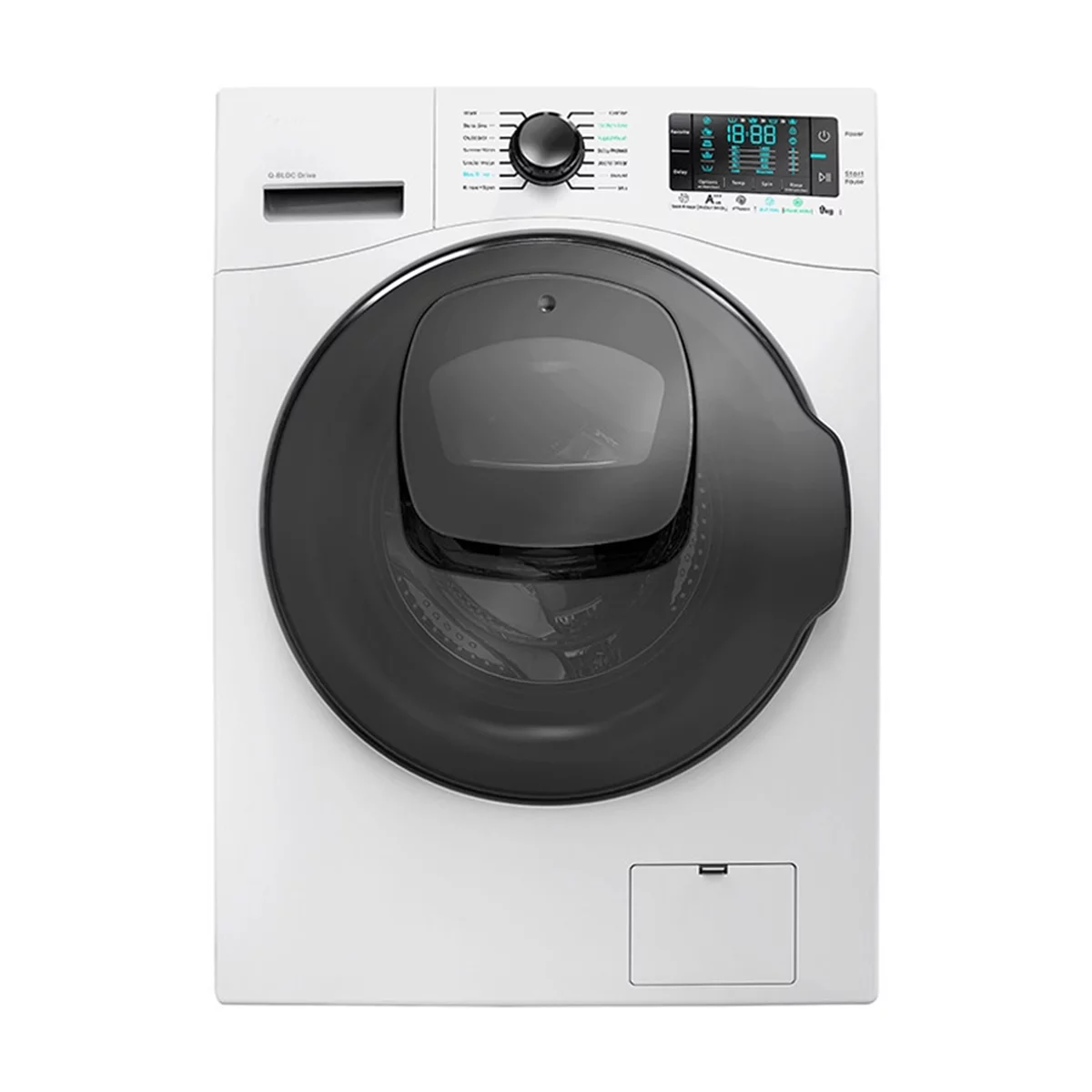 ماشین لباسشویی اسنوا 9 کیلویی مدل SWM-F90W 3 ماشین لباسشویی اسنوا 9 کیلویی مدل SWM-F90W