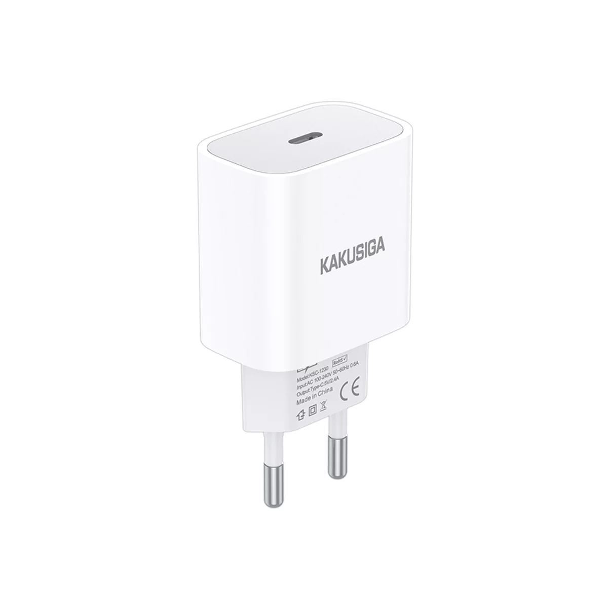 شارژر دیواری کاکوسیگا مدل KSC-1228 توان 20 وات 3 شارژر دیواری کاکوسیگا مدل KSC-1228 توان 20 وات