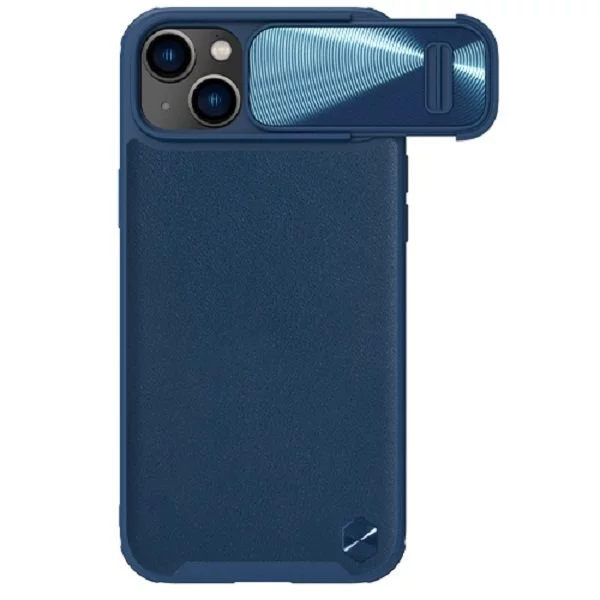 کاور گوشی اپل iPhone 14 Plus نیلکین مدل CamShield Leather S Case 3 کاور گوشی اپل iPhone 14 Plus نیلکین مدل CamShield Leather S Case