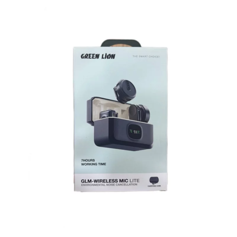 میکروفون بی سیم گرین لاین مدل Glm lite New Pack 3 میکروفون بی سیم گرین لاین مدل Glm lite New Pack