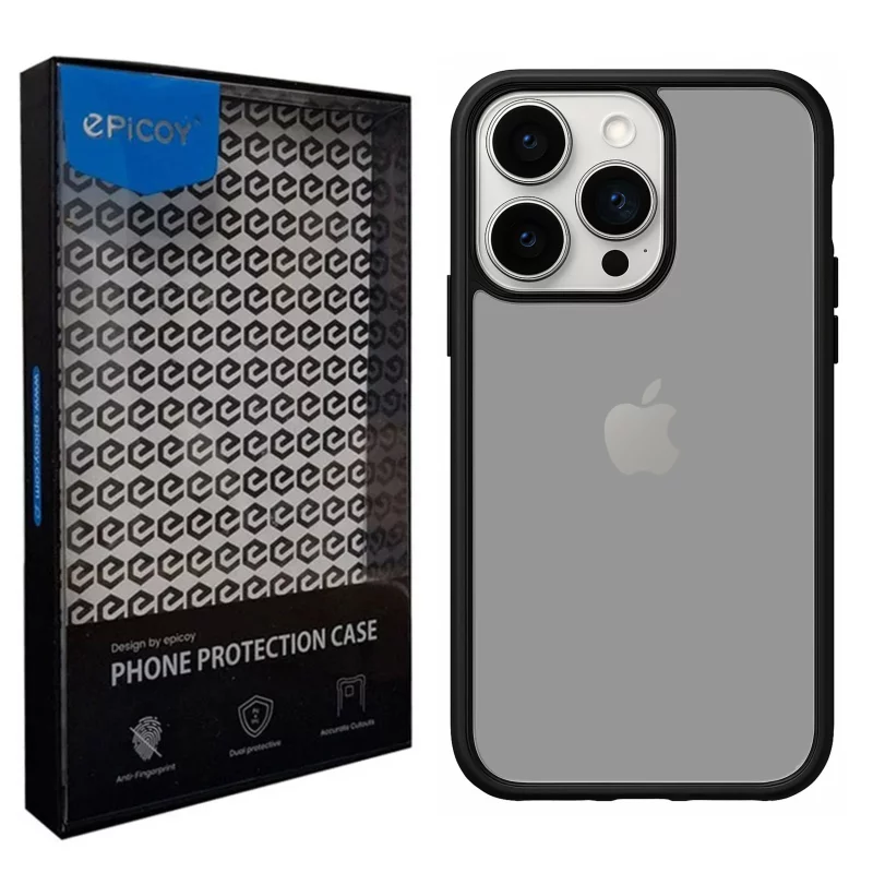 کاور گوشی اپل iPhone 15 Pro Max اپیکوی مدل Tpu Frame Matte 3 کاور گوشی اپل iPhone 15 Pro Max اپیکوی مدل Tpu Frame Matte