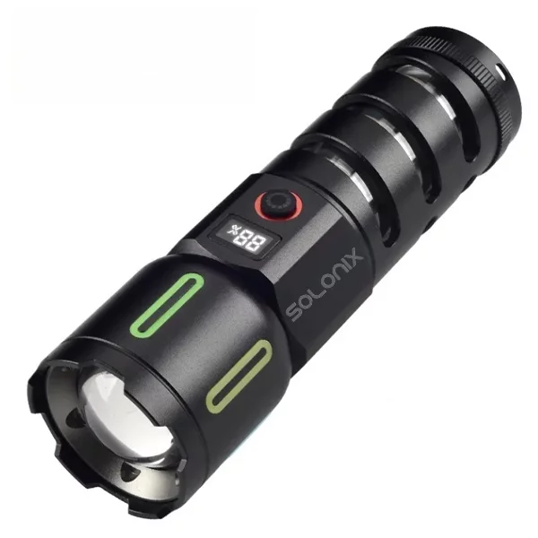 چراغ قوه سولونیکس مدل PL-538 طرح 3 کاره 3 چراغ قوه سولونیکس مدل PL-538 طرح 3 کاره