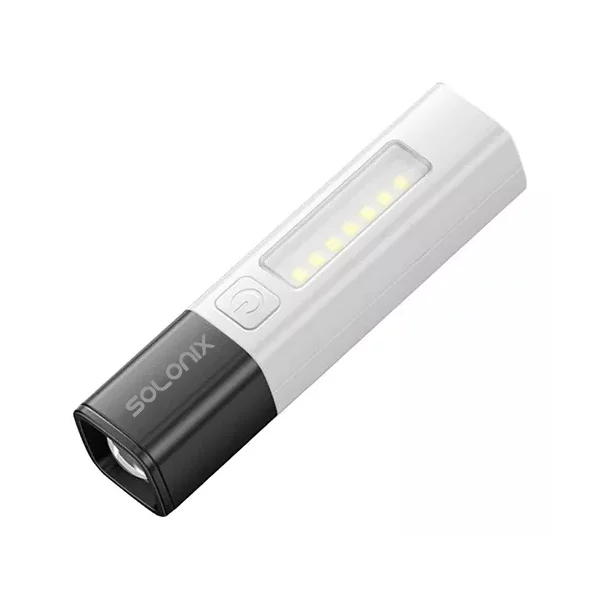 چراغ قوه سولونیکس مدل زوم دار کد ZJ-129 با نور مهتابی 3 چراغ قوه سولونیکس مدل زوم دار کد ZJ-129 با نور مهتابی