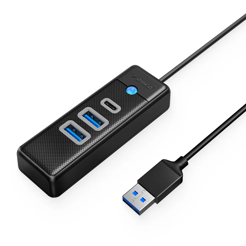 هاب 3 پورت USB3.0 اوریکو مدل PWC2U-U3 3 هاب 3 پورت USB3.0 اوریکو مدل PWC2U-U3