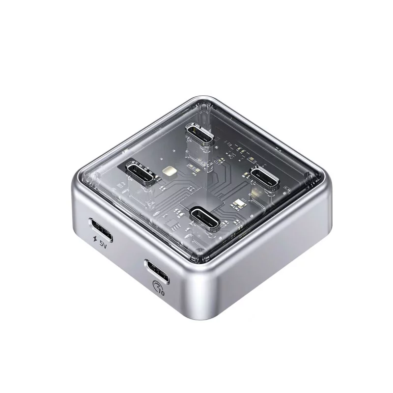 هاب چهار پورت USB3.2 اوریکو مدل XHJ4C-G2 3 هاب چهار پورت USB3.2 اوریکو مدل XHJ4C-G2