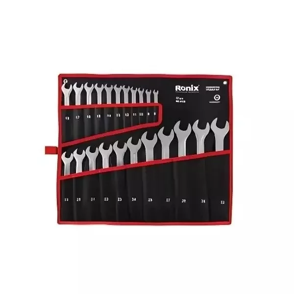 آچار یکسر تخت و یکسر رینگی رونیکس مدل RH-2159 مجموعه 22 عددی 3 آچار یکسر تخت و یکسر رینگی رونیکس مدل RH-2159 مجموعه 22 عددی