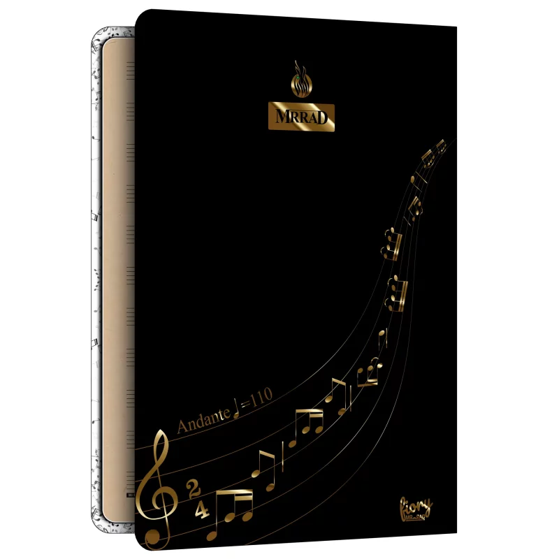 دفتر نت موسیقی مستر راد مدل آوا کد 1603 Music 3 دفتر نت موسیقی مستر راد مدل آوا کد 1603 Music