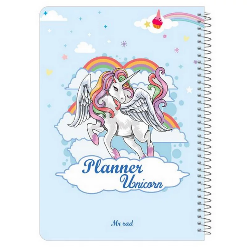 دفتر برنامه ریزی مستر راد طرح یونیکورن مدل تک شاخ کد 1554 3 دفتر برنامه ریزی مستر راد طرح یونیکورن مدل تک شاخ کد 1554