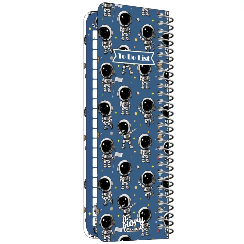 دفترچه یادداشت مستر راد مدل to do list طرح فضانورد کد fiory 1985 3 دفترچه یادداشت مستر راد مدل to do list طرح فضانورد کد fiory 1985