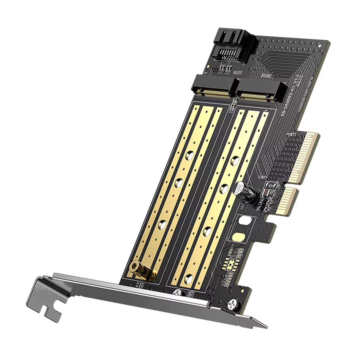 تبدیل M.2 M-Key+M.2 B-Key به PCle 3.0 4X یوگرین CM302 مدل 70504 3 تبدیل M.2 M-Key+M.2 B-Key به PCle 3.0 4X یوگرین CM302 مدل 70504