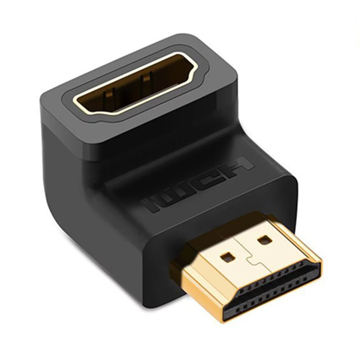 تبدیل HDMI نری به مادگی یوگرین مدل 20109 زاویه 90 درجه 3 تبدیل HDMI نری به مادگی یوگرین مدل 20109 زاویه 90 درجه