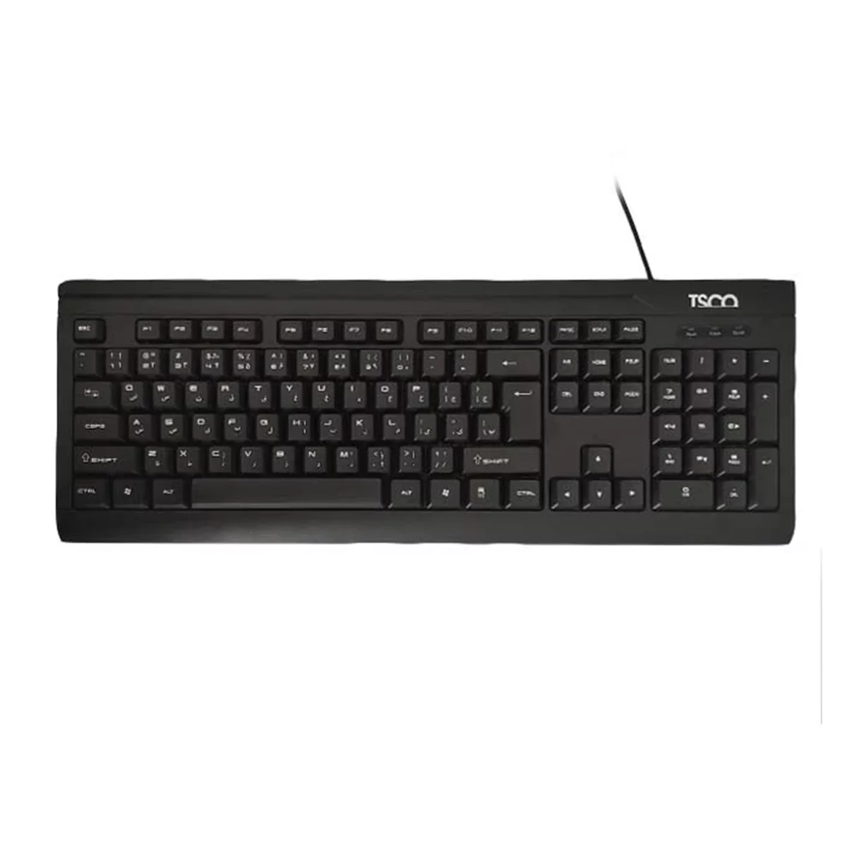 کیبورد با سیم تسکو مدل TK 8015 3 کیبورد با سیم تسکو مدل TK 8015