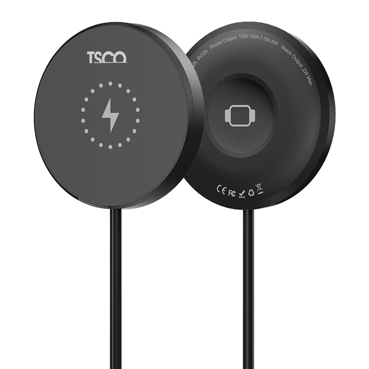 شارژر بی سیم تسکو TTW 100 3 شارژر بی سیم تسکو TTW 100