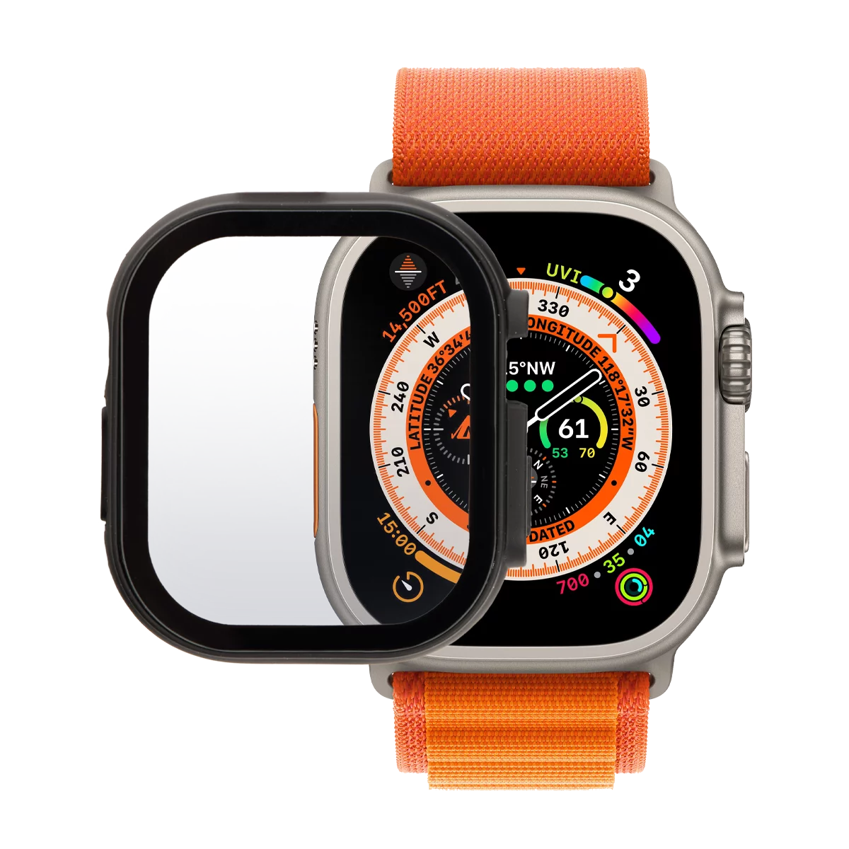 کاور ساعت هوشمند اپل Apple watch Ultra 49mm مدل 360 3 کاور ساعت هوشمند اپل Apple watch Ultra 49mm مدل 360