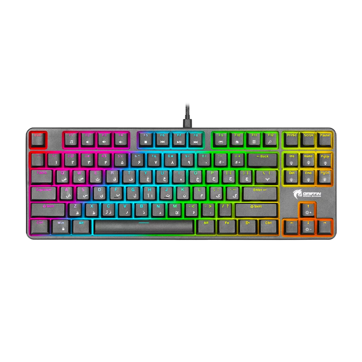 کیبورد گیمینگ گرین مدل GK801-RGB 3 کیبورد گیمینگ گرین مدل GK801-RGB