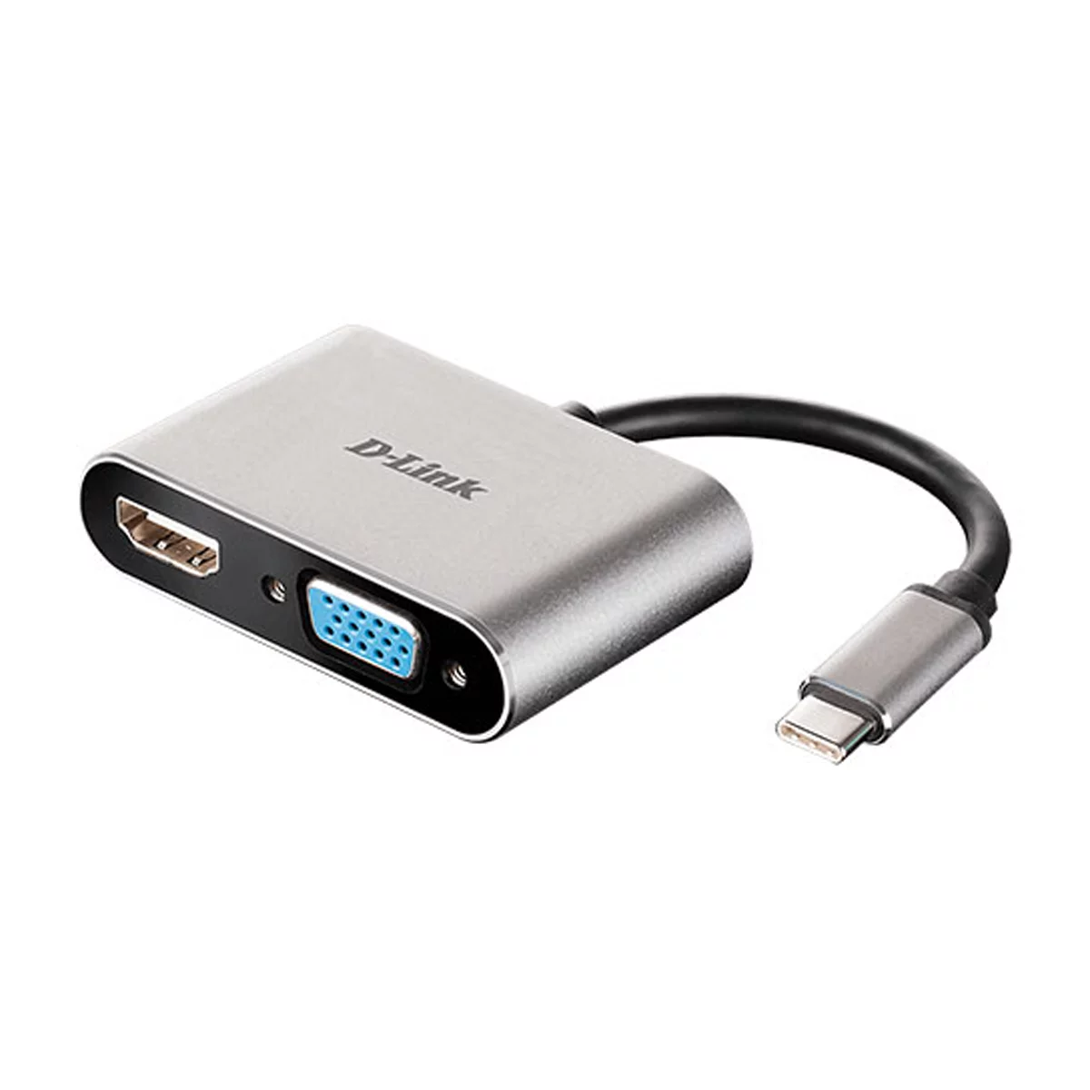 مبدل USB-C به HDMI و VGA دی لینک مدل DUB-V210 3 مبدل USB-C به HDMI و VGA دی لینک مدل DUB-V210