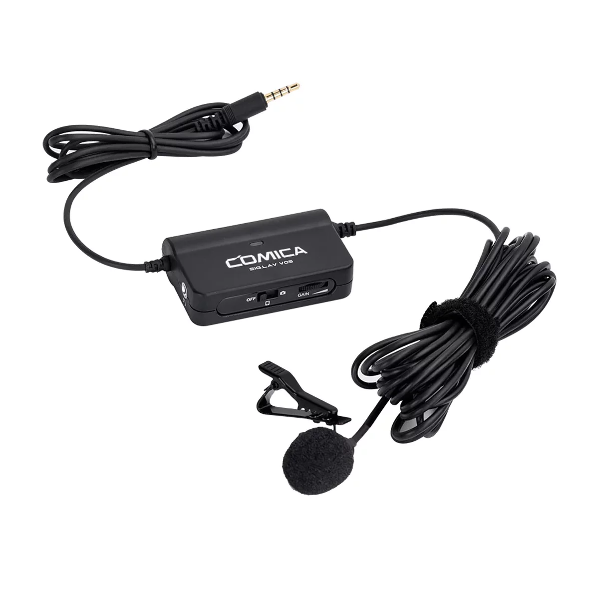 میکروفون یقه ای کامیکا مدل SIG.LAV V05 3 میکروفون یقه ای کامیکا مدل SIG.LAV V05